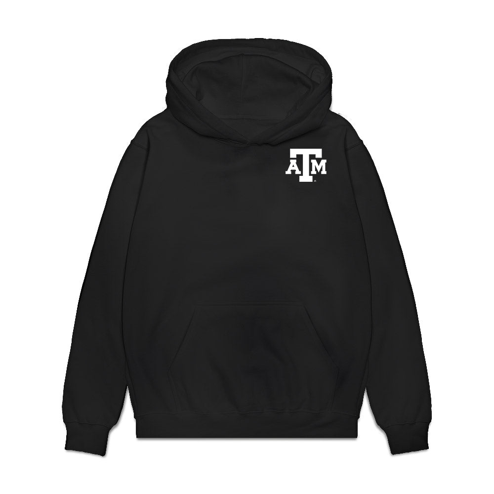 Texas A&M - NCAA Football : T.J. Searcy - Collage Premium Hooded Sweatshirt-0