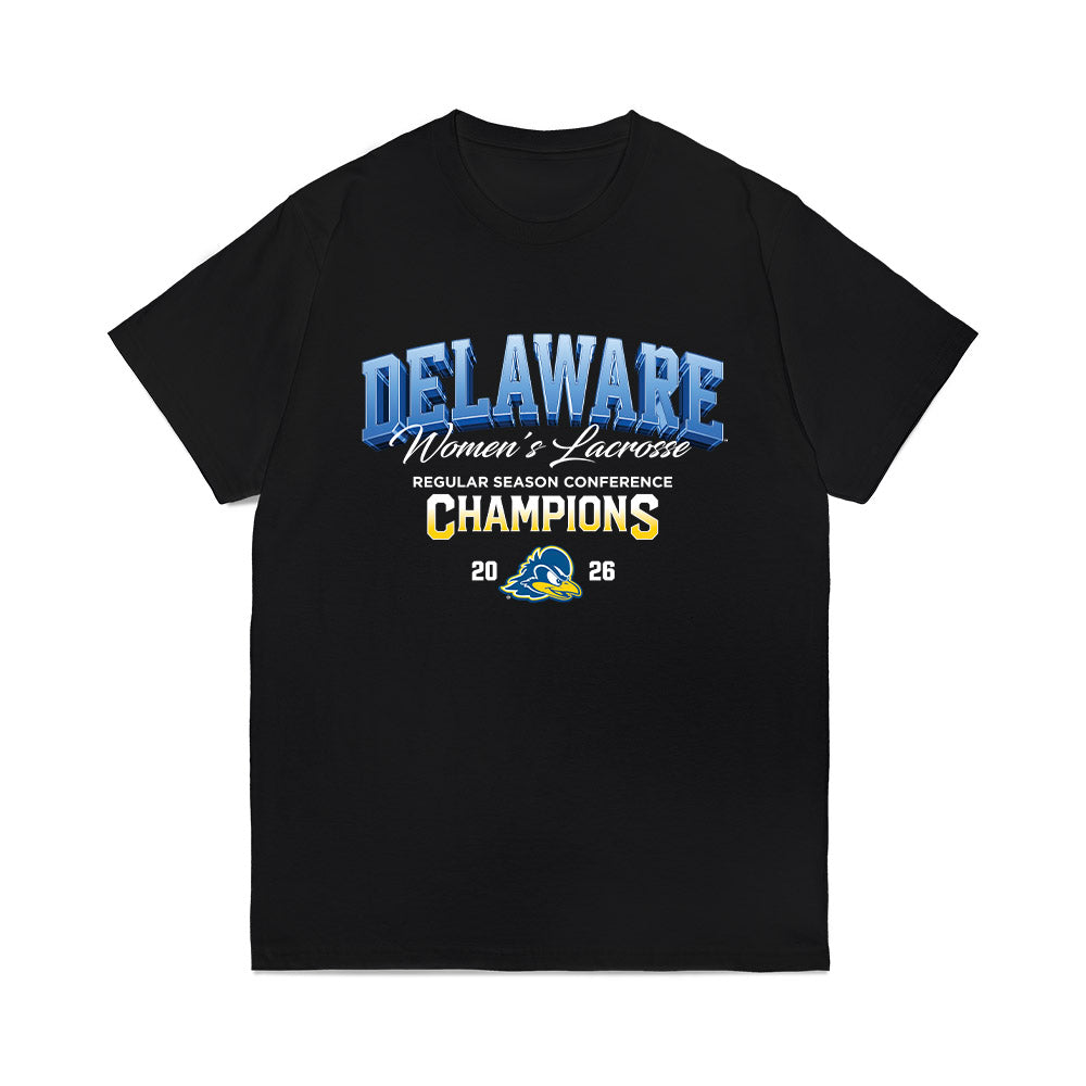Delaware - NCAA Women's Lacrosse : Regular Season Conference Champions Comfort Colors T-Shirt-0