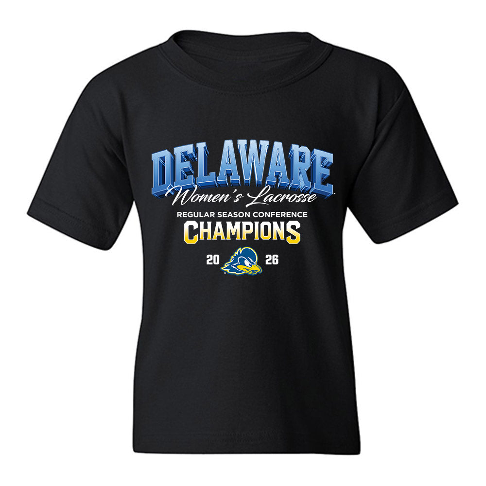 Delaware - NCAA Women's Lacrosse : Regular Season Conference Champions Youth T-Shirt-0