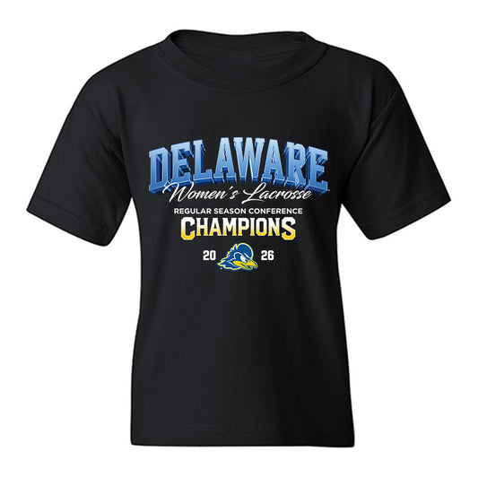 Delaware - NCAA Women's Lacrosse : Regular Season Conference Champions Youth T-Shirt-0