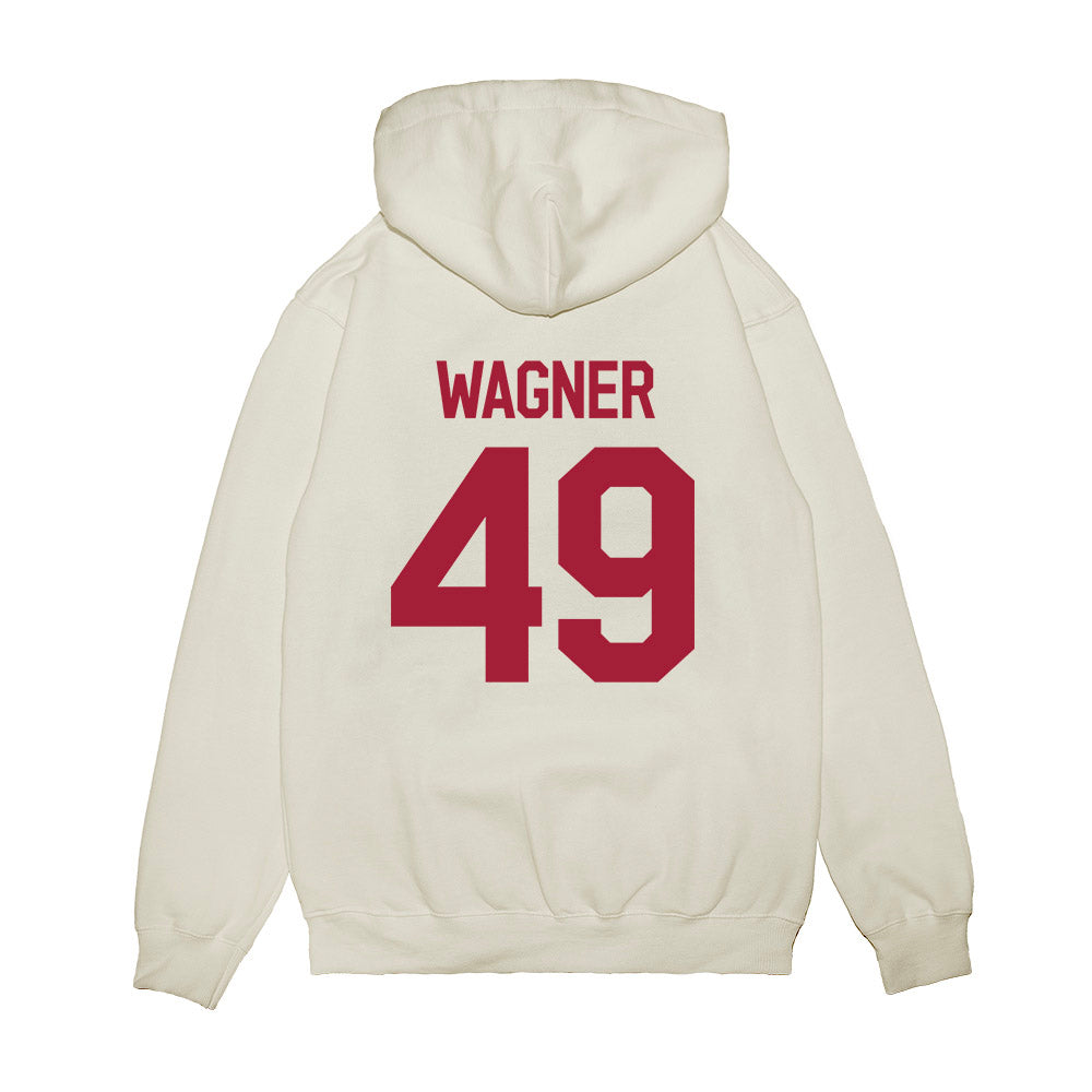 Alabama - Baseball Alumni : Nash Wagner - Classic Shersey Premium Hooded Sweatshirt-1