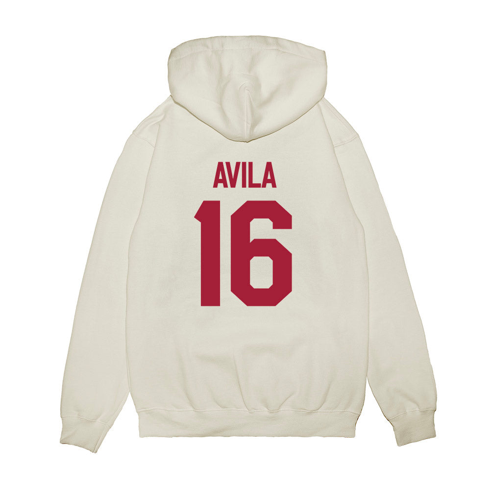 Alabama - Baseball Alumni : Alex Avila - Classic Shersey Premium Hooded Sweatshirt-1