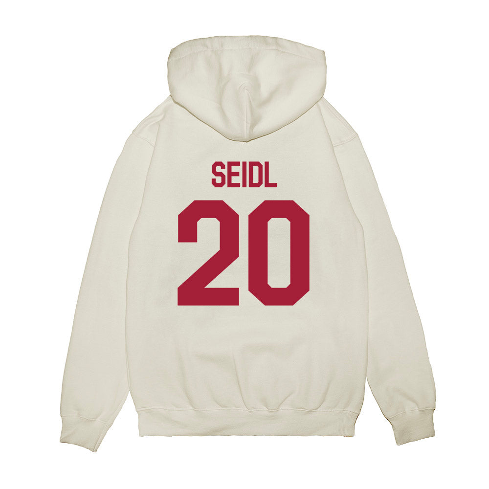 Alabama - Baseball Alumni : Tommy Seidl - Classic Shersey Premium Hooded Sweatshirt-1