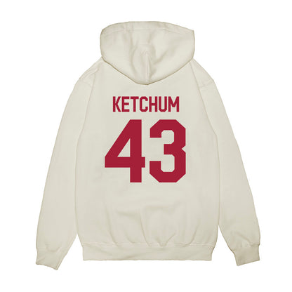 Alabama - NCAA Baseball : Jack Ketchum - Classic Shersey Premium Hooded Sweatshirt-1