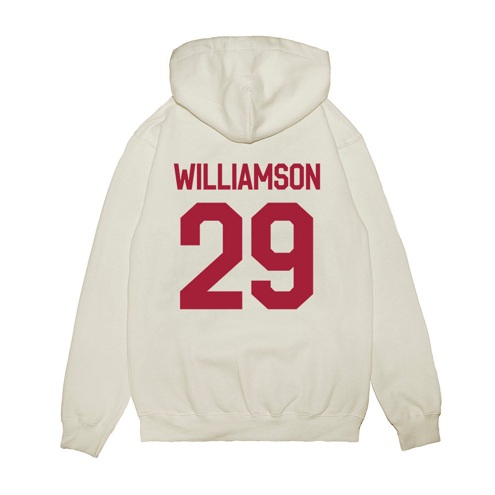 Alabama - NCAA Baseball : Jojo Williamson - Classic Shersey Premium Hooded Sweatshirt-1