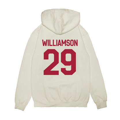 Alabama - NCAA Baseball : Jojo Williamson - Classic Shersey Premium Hooded Sweatshirt-1