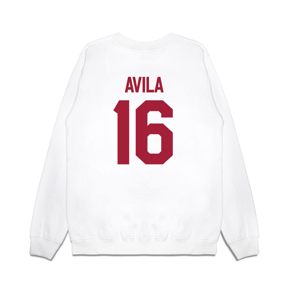 Alabama - Baseball Alumni : Alex Avila - Classic Shersey Premium Crewneck Sweatshirt-1