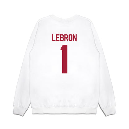 Alabama - NCAA Baseball : Justin Lebron - Classic Shersey Premium Crewneck Sweatshirt-1