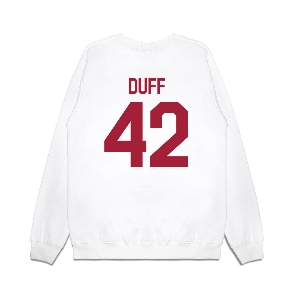 Alabama - Baseball Alumni : Ahmaad Duff - Classic Shersey Premium Crewneck Sweatshirt-1