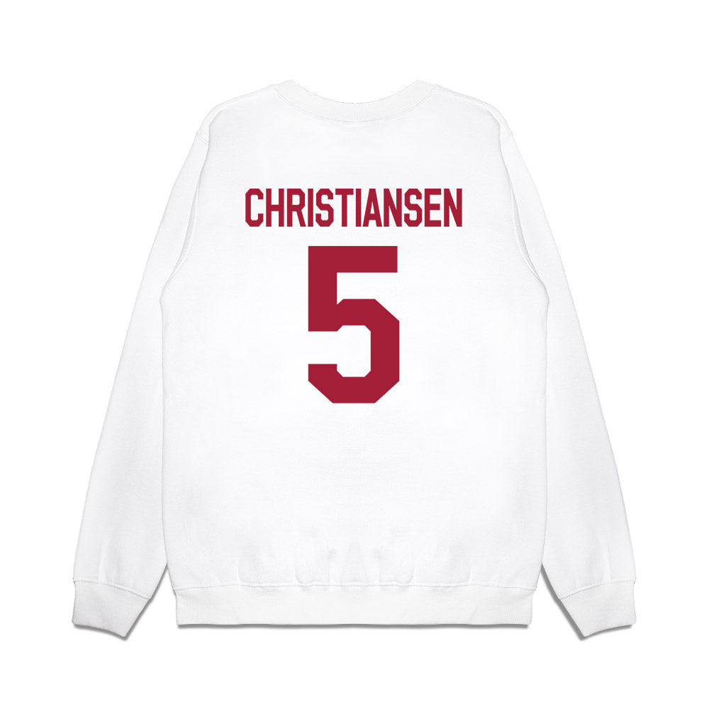 Alabama - NCAA Baseball : Sam Christiansen - Classic Shersey Premium Crewneck Sweatshirt-1