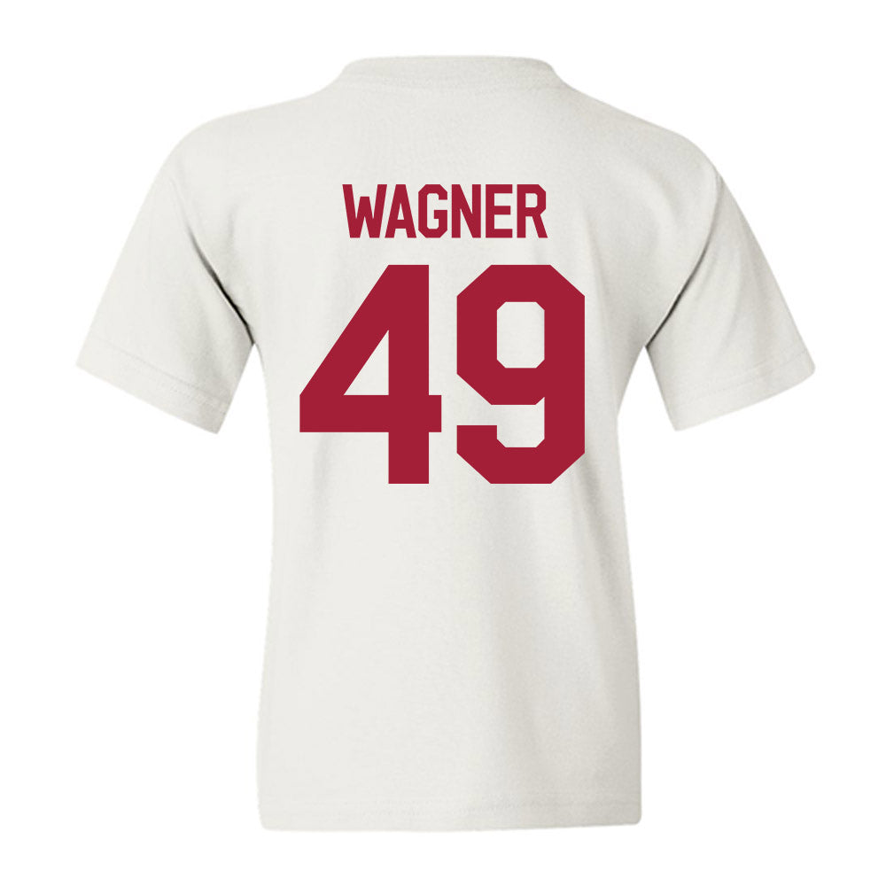 Alabama - Baseball Alumni : Nash Wagner - Classic Shersey Youth T-Shirt-1