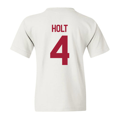 Alabama - NCAA Baseball : Brennan Holt - Classic Shersey Youth T-Shirt-1
