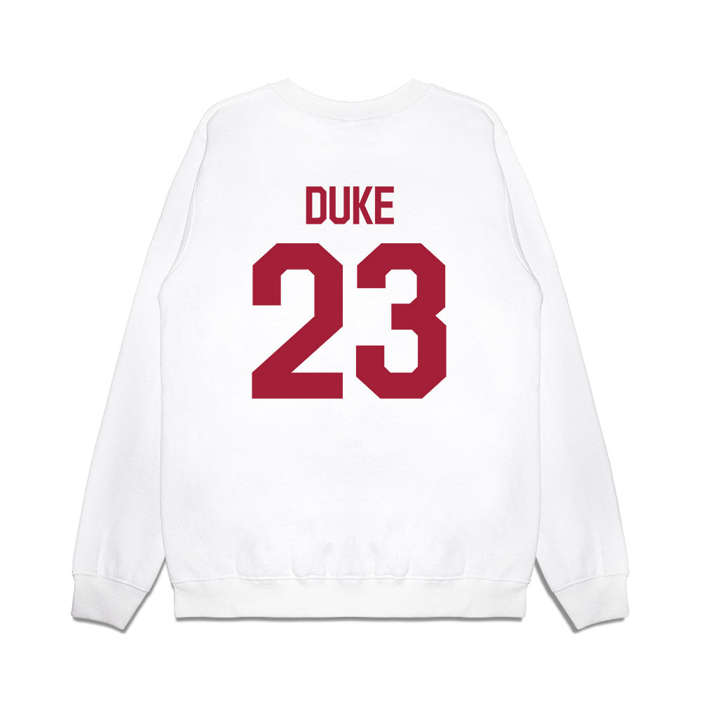 Alabama - Baseball Alumni : Doug Duke - Classic Shersey Premium Crewneck Sweatshirt-1
