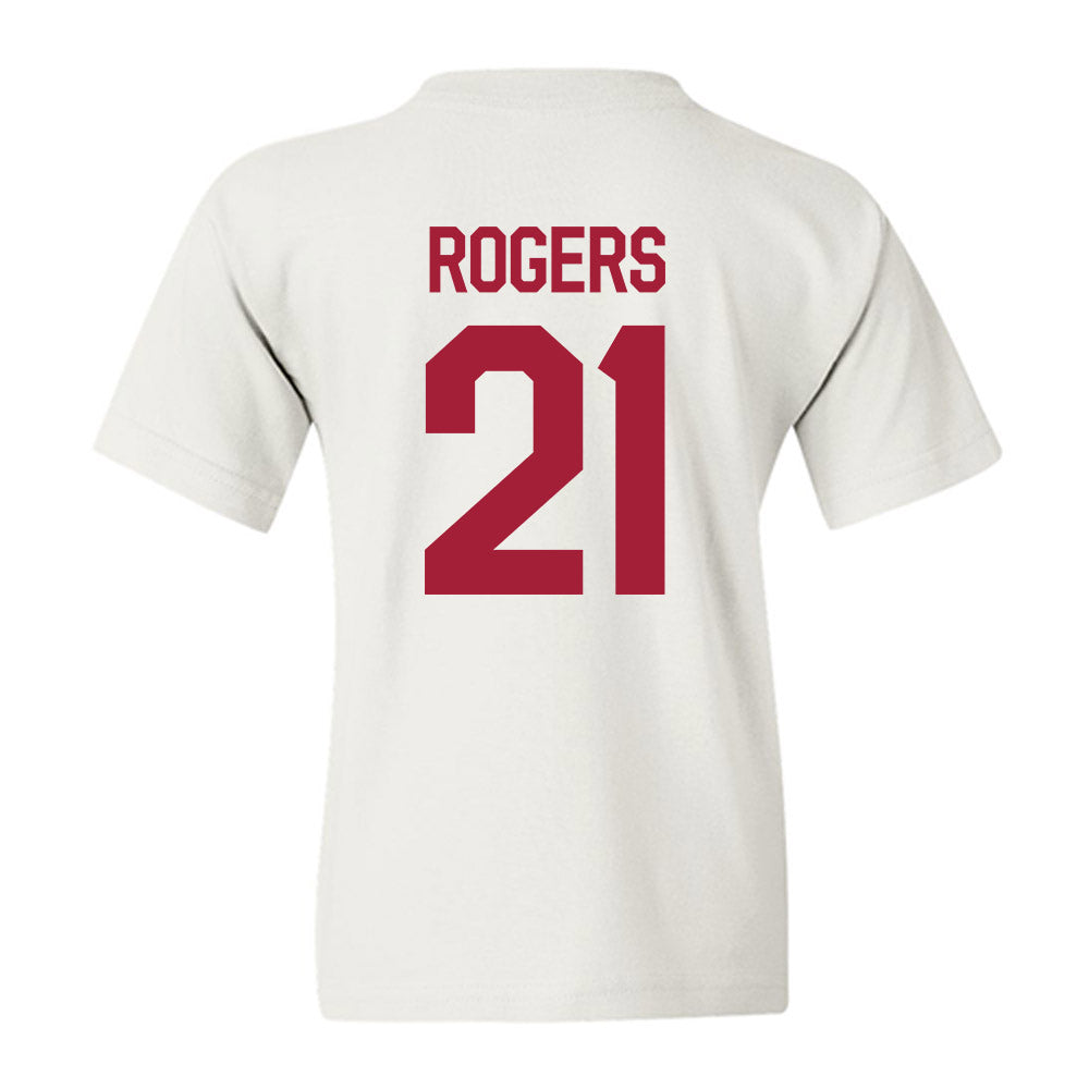 Alabama - Baseball Alumni : Zack Rogers - Classic Shersey Youth T-Shirt-1