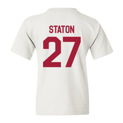 Alabama - NCAA Baseball : Garrett Staton - Classic Shersey Youth T-Shirt-1