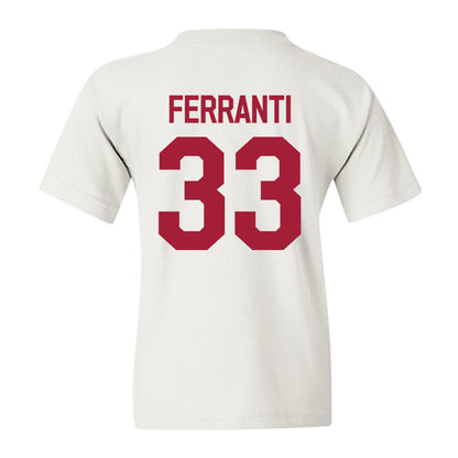 Alabama - Baseball Alumni : Michael Ferranti - Classic Shersey Youth T-Shirt-1