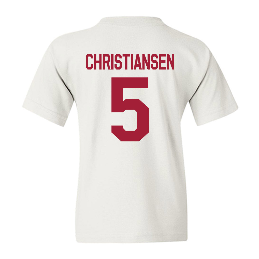 Alabama - NCAA Baseball : Sam Christiansen - Classic Shersey Youth T-Shirt-1