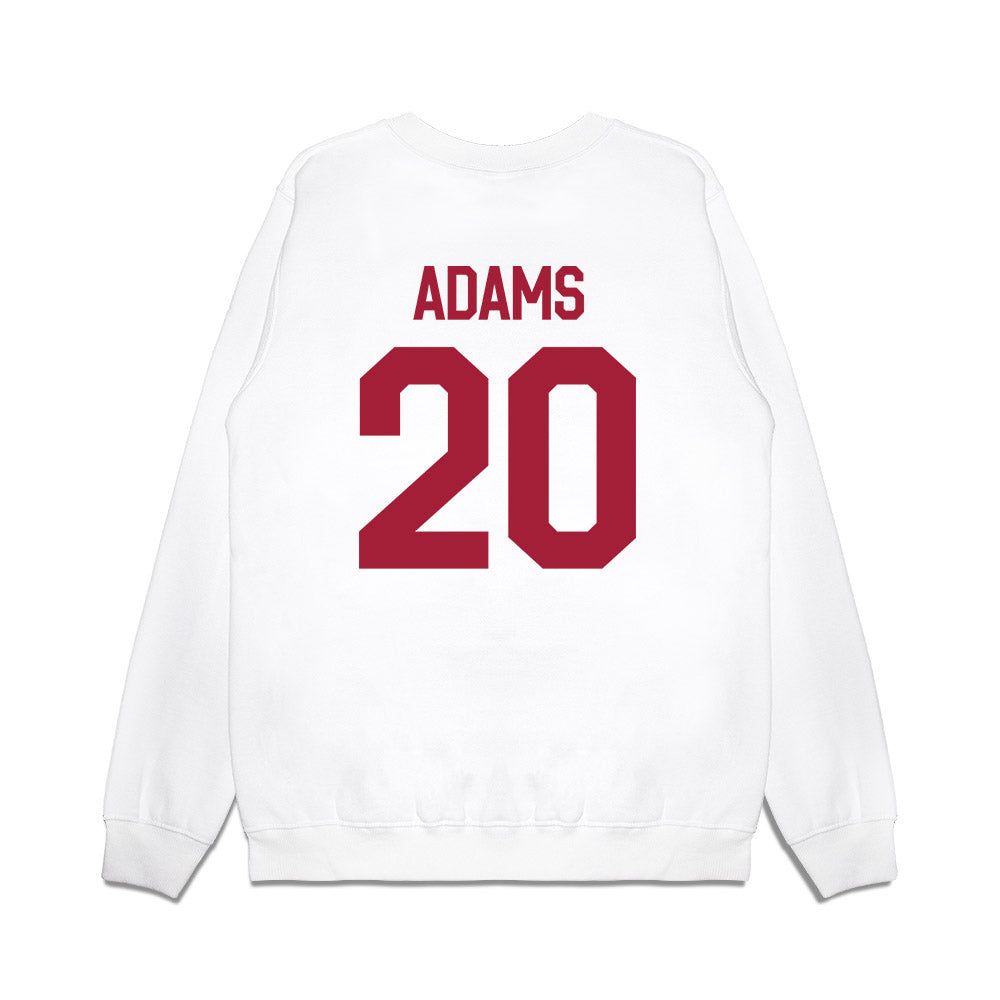 Alabama - NCAA Baseball : Zane Adams - Classic Shersey Premium Crewneck Sweatshirt-1