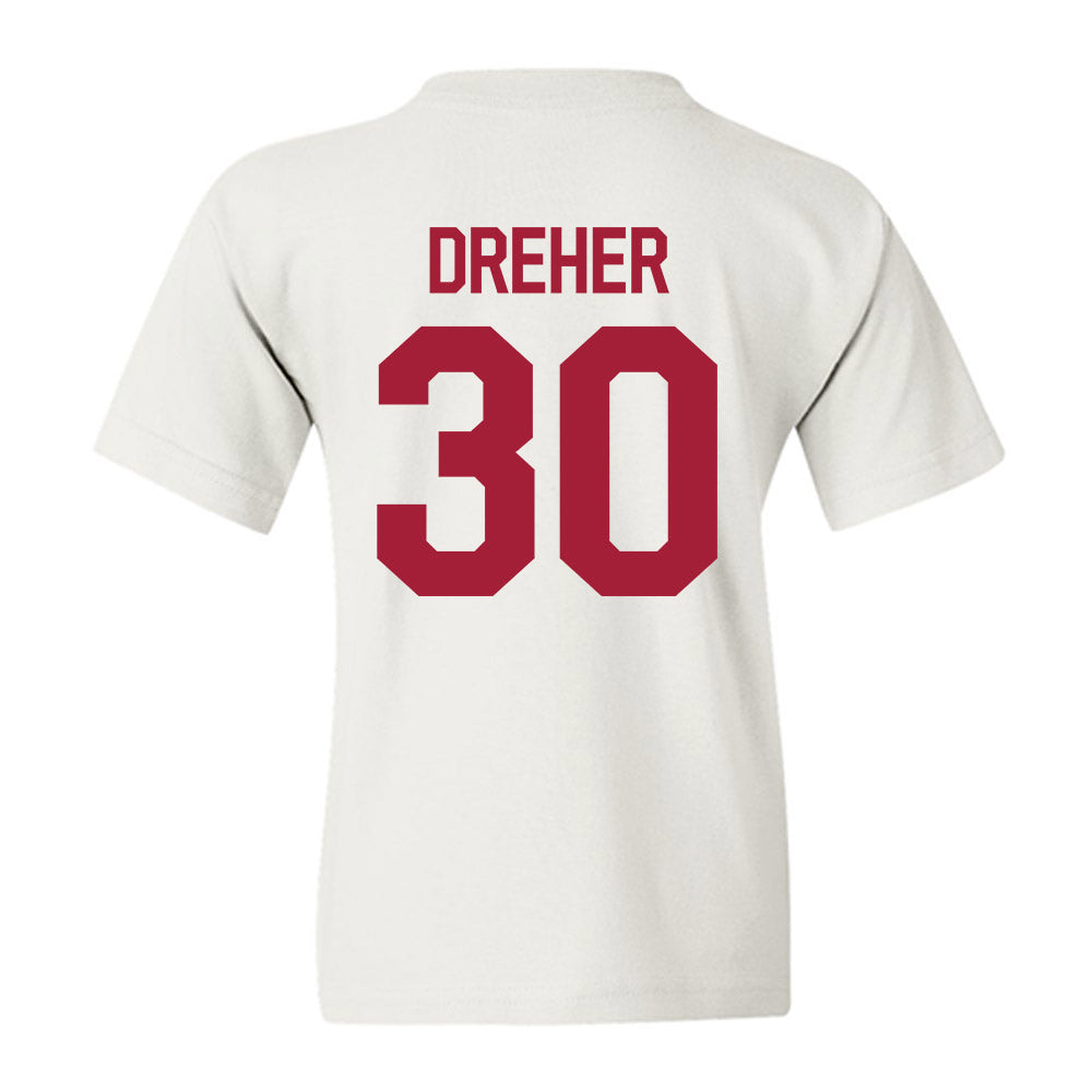 Alabama - Baseball Alumni : Rob Dreher - Classic Shersey Youth T-Shirt-1