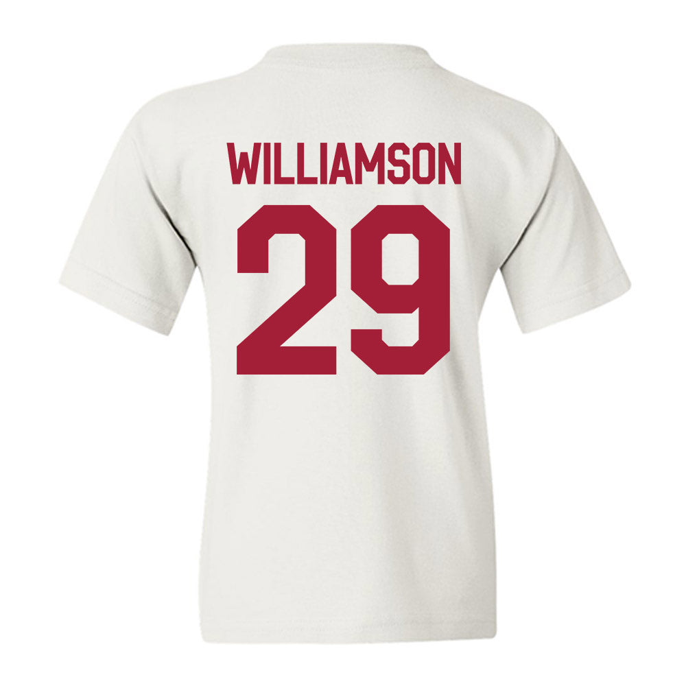 Alabama - NCAA Baseball : Jojo Williamson - Classic Shersey Youth T-Shirt-1
