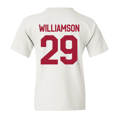 Alabama - NCAA Baseball : Jojo Williamson - Classic Shersey Youth T-Shirt-1