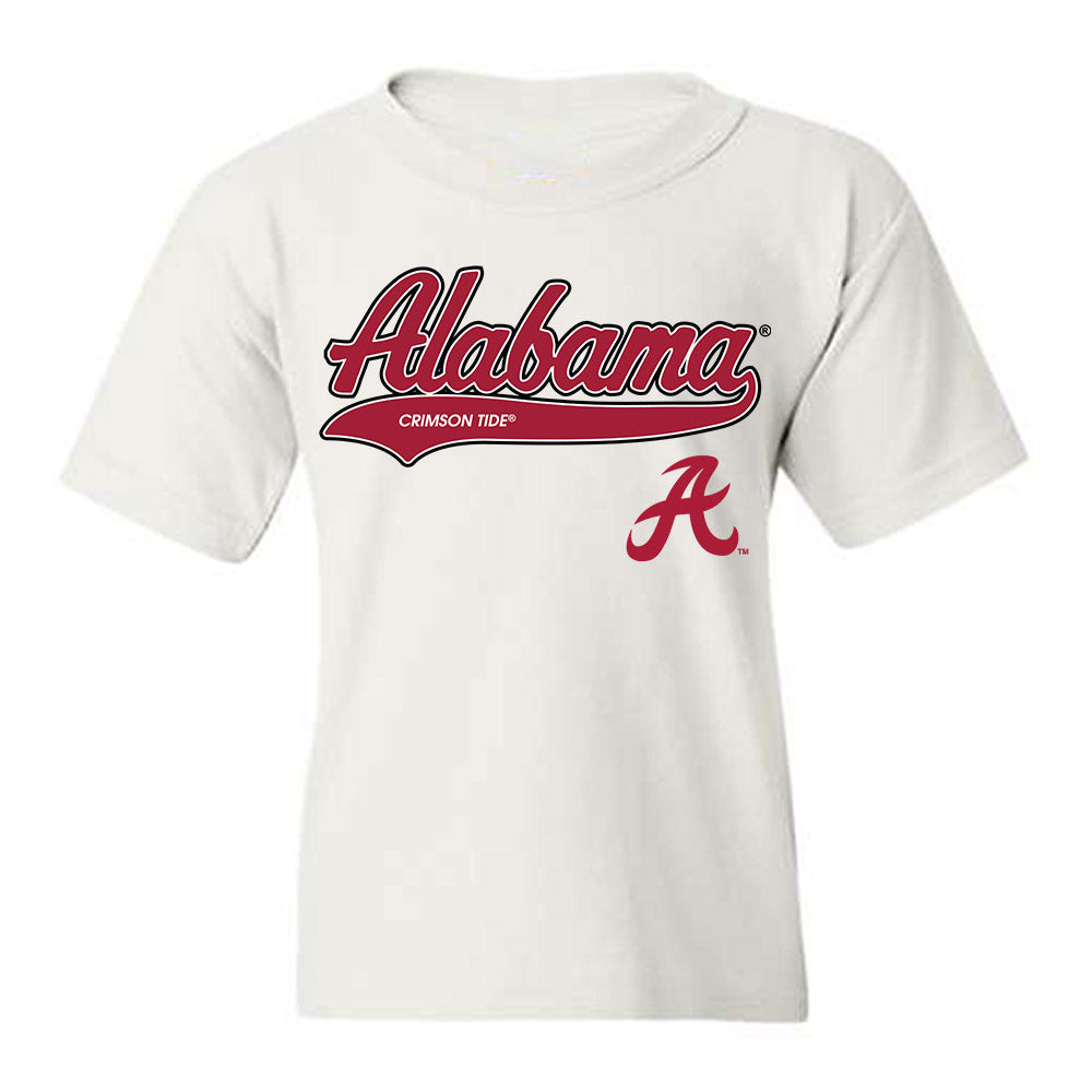 Alabama - NCAA Baseball : - Classic Shersey Youth T-Shirt-0