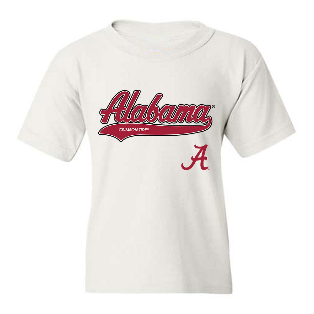Alabama - Baseball Alumni : Aaron Clark - Classic Shersey Youth T-Shirt-0