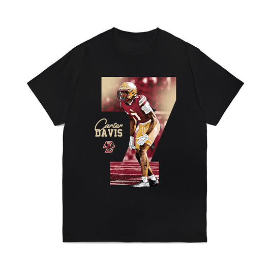 Boston College - NCAA Football : Carter Davis - Collage Comfort Colors T-Shirt-0