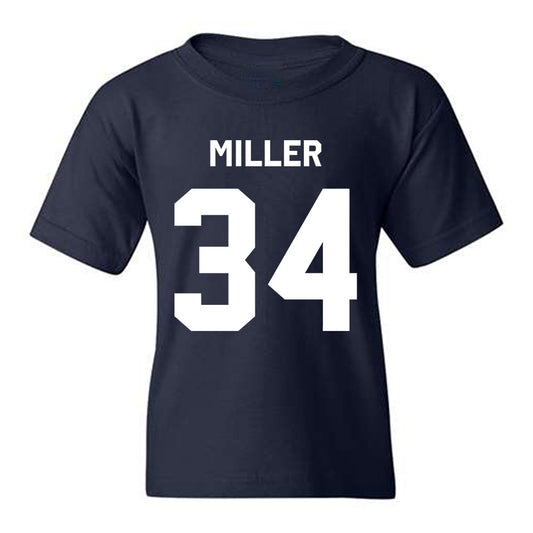 Southern Maine - NCAA Baseball : Ben Miller - Classic Shersey Youth T-Shirt-0