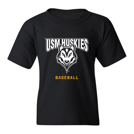 Southern Maine - NCAA Baseball : Ben Miller - Classic Shersey Youth T-Shirt-0