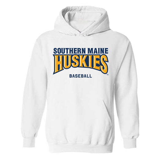 Southern Maine - NCAA Baseball : Ben Miller - Classic Shersey Hooded Sweatshirt-0