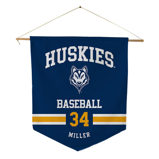 Southern Maine - NCAA Baseball : Ben Miller - Pennant - 18" x 21"-0