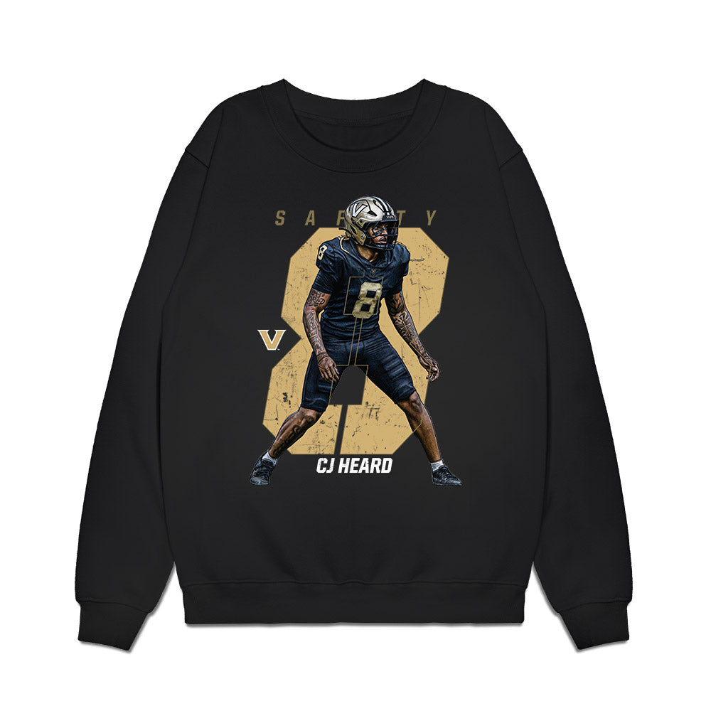 Vanderbilt - NCAA Football : CJ Heard - Collage Premium Crewneck Sweatshirt-0
