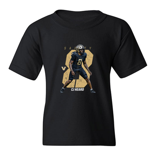 Vanderbilt - NCAA Football : CJ Heard - Collage Youth T-Shirt-0