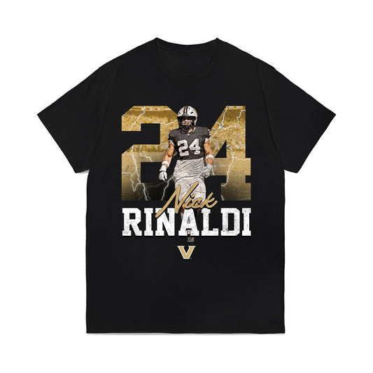 Vanderbilt - NCAA Football : Nick Rinaldi - Collage Comfort Colors T-Shirt-0