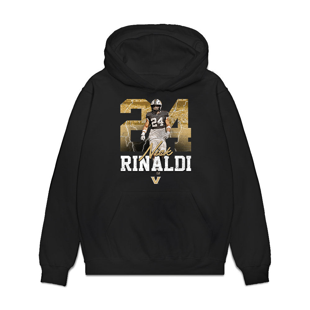 Vanderbilt - NCAA Football : Nick Rinaldi - Collage Premium Hooded Sweatshirt-0