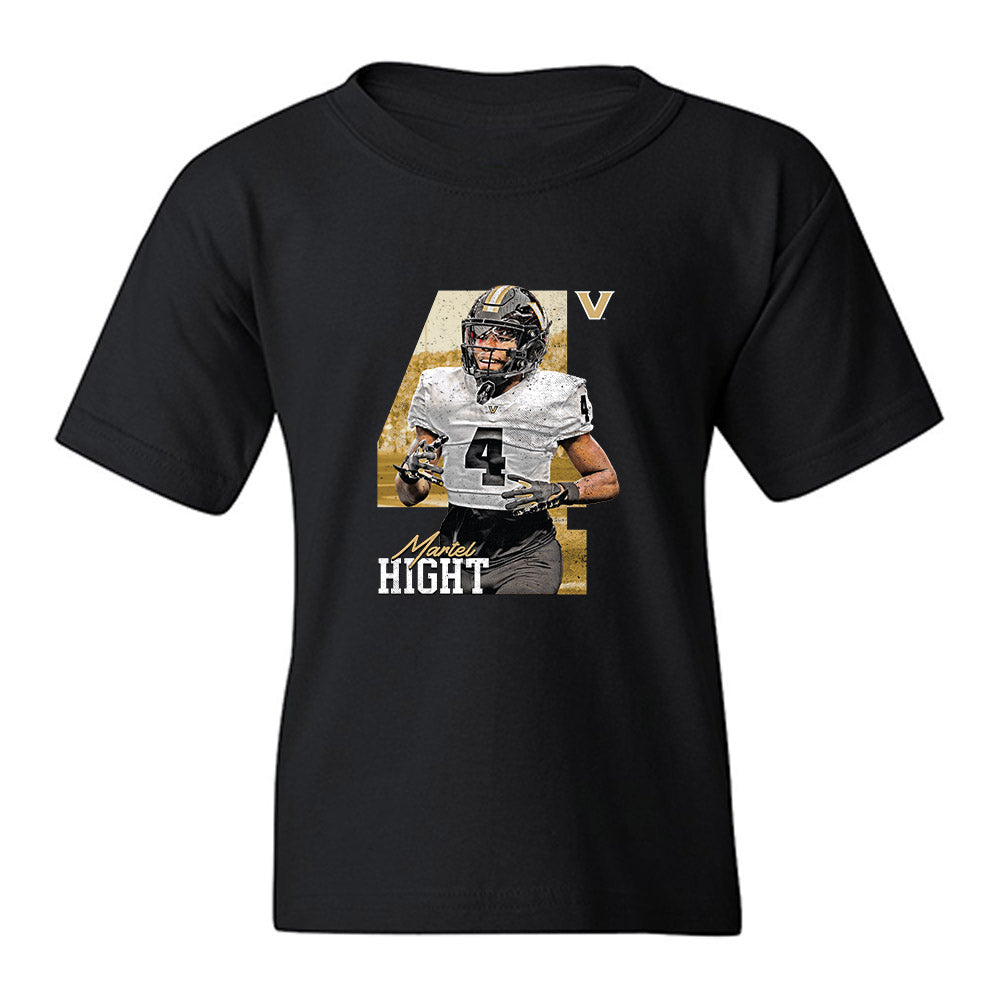 Vanderbilt - NCAA Football : Martel Hight - Collage Youth T-Shirt-0