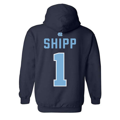 UNC - NCAA Football : Jordan Shipp - Sports Shersey Hooded Sweatshirt-1