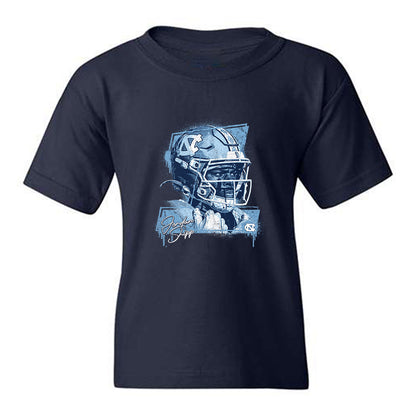 UNC - NCAA Football : Jordan Shipp - Graphic Youth T-Shirt-0