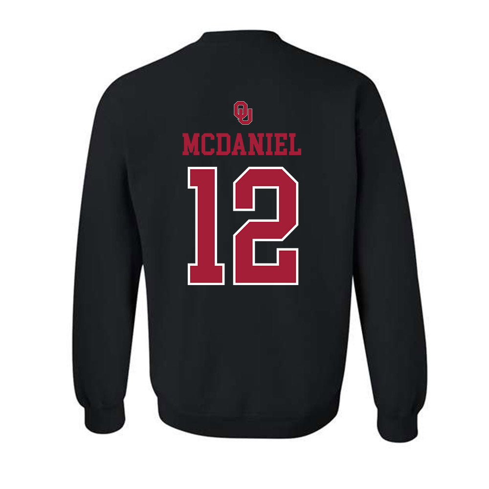 Oklahoma - NCAA Softball : Lexi McDaniel - Crewneck Sweatshirt-1