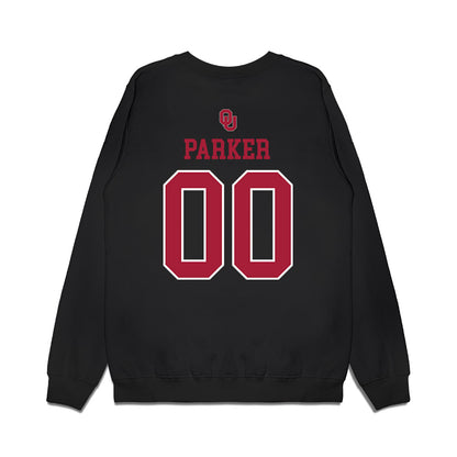 Oklahoma - NCAA Softball : Allyssa Parker - Sooners Go Yard! Premium Crewneck Sweatshirt-1