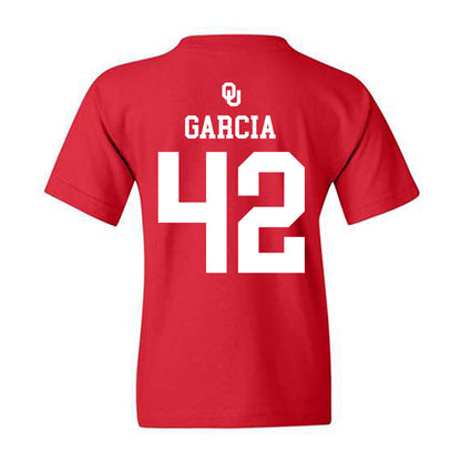Oklahoma - NCAA Softball : Gabriella Garcia - Sooners Go Yard! Youth T-Shirt-1