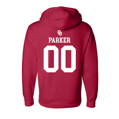 Oklahoma - NCAA Softball : Allyssa Parker - Sooners Go Yard! Hooded Pullover Sweatshirt-1