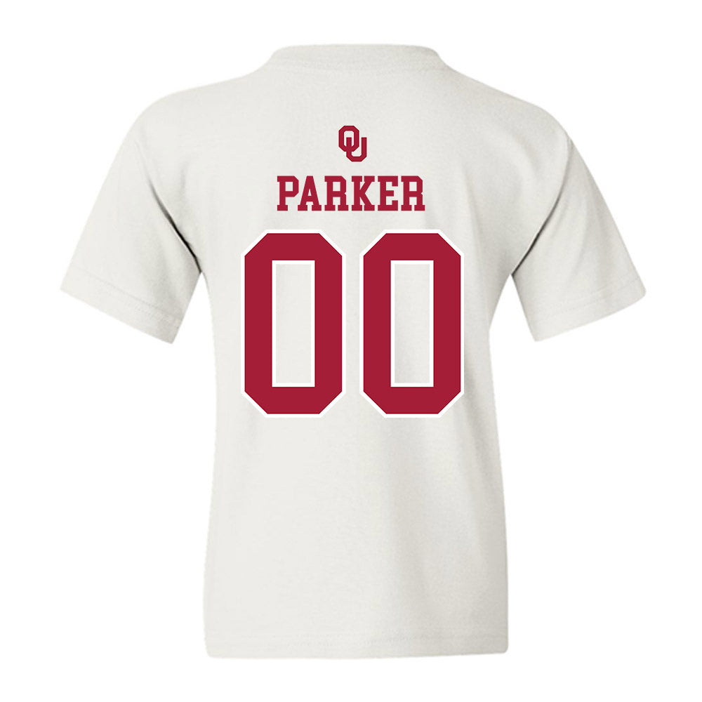 Oklahoma - NCAA Softball : Allyssa Parker - Sooners Go Yard! Youth T-Shirt-1