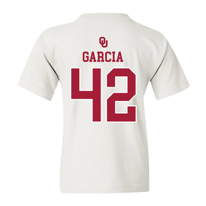 Oklahoma - NCAA Softball : Gabriella Garcia - Sooners Go Yard! Youth T-Shirt-1