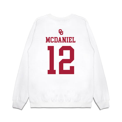 Oklahoma - NCAA Softball : Lexi McDaniel - Sooners Go Yard! Premium Crewneck Sweatshirt-1