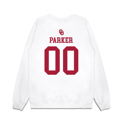 Oklahoma - NCAA Softball : Allyssa Parker - Sooners Go Yard! Premium Crewneck Sweatshirt-1