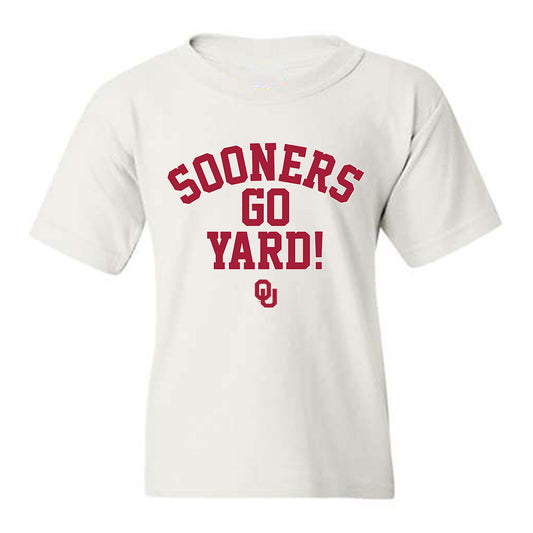 Oklahoma - NCAA Softball : Allyssa Parker - Sooners Go Yard! Youth T-Shirt-0