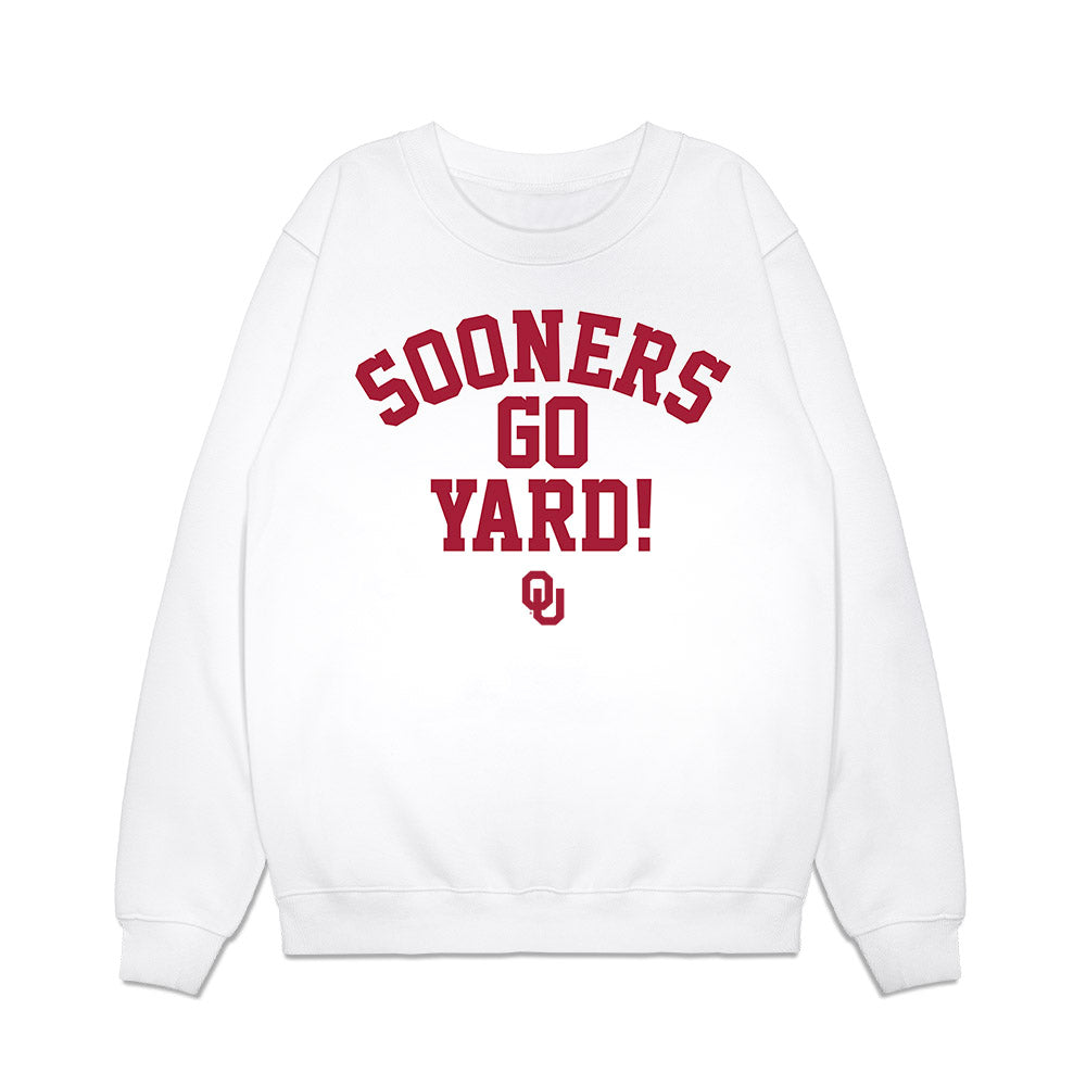 Oklahoma - NCAA Softball : Allyssa Parker - Sooners Go Yard! Premium Crewneck Sweatshirt-0