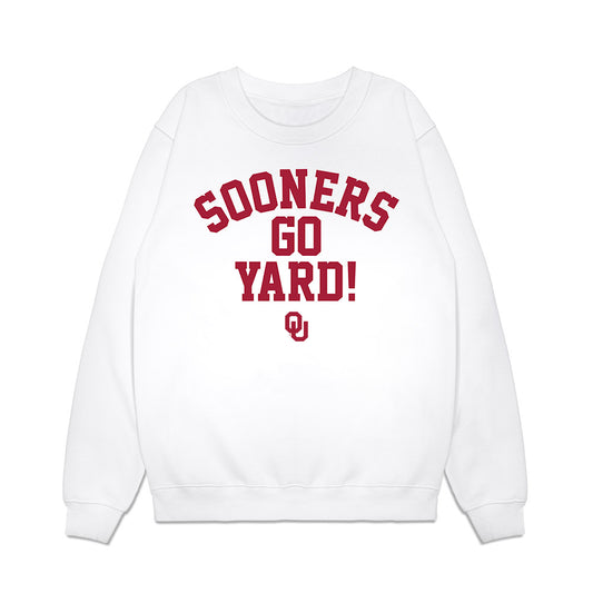 Oklahoma - NCAA Softball : Miali Guachino - Sooners Go Yard! Premium Crewneck Sweatshirt-0